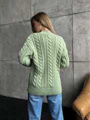 Cardigan Krakow Olive