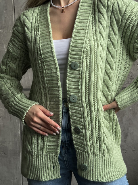 Cardigan Krakow Olive