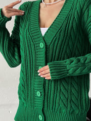 Cardigan Krakow Green