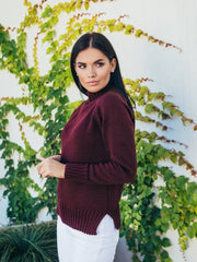 Sweater Karden Burgundy