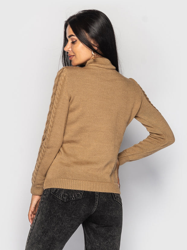 Edward Camel Sweater