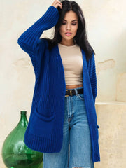 Knitted cardigan Dunhil Blue