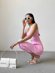 Knitted dress Palma Pink