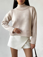 Jumbo Sweater Light Beige