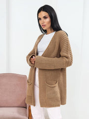 Knitted cardigan Dunhil Camel