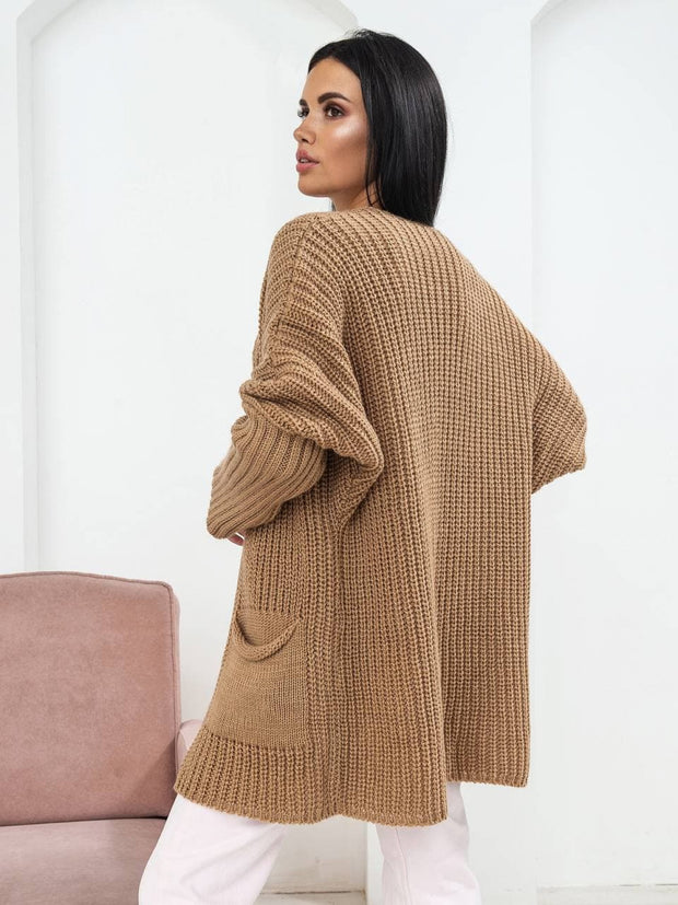 Knitted cardigan Dunhil Camel