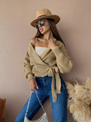 Knitted sweater Monamy camel