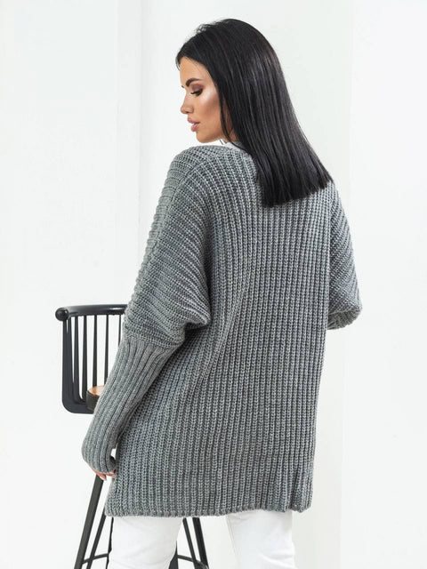 Knitted cardigan Dunhil Gray