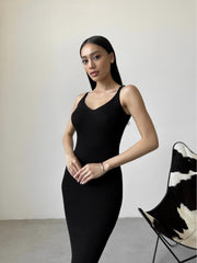 Knitted dress Palma Black