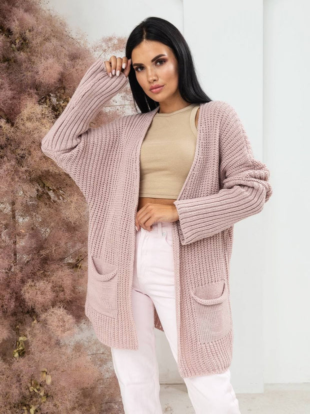 Knitted cardigan Dunhil Powder