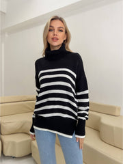 Sweater with stripes CLAUS Black-milk