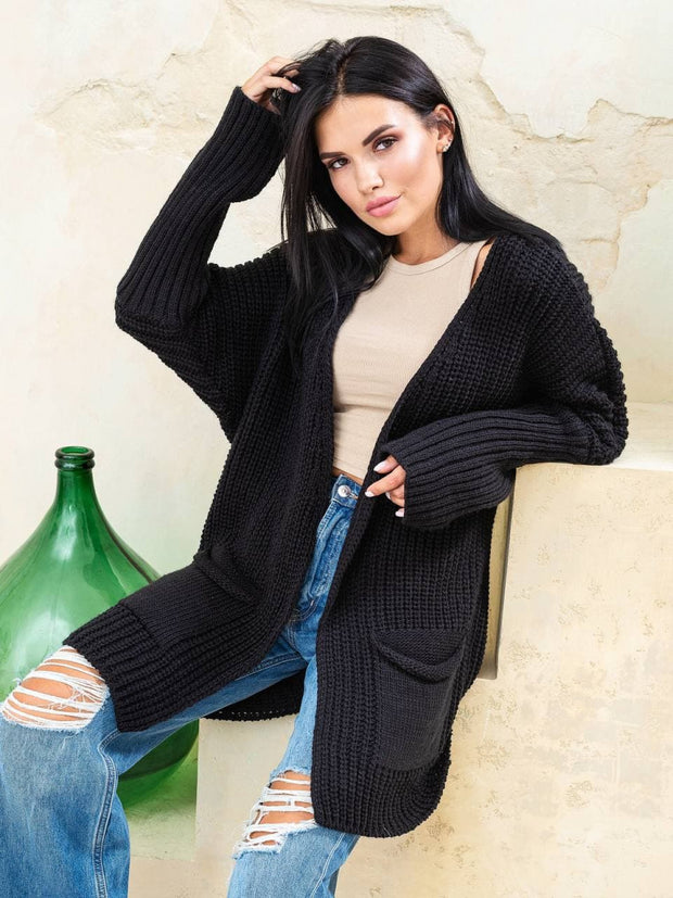 Knitted cardigan Dunhil Black