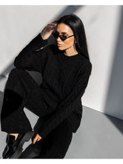 Knitted set VINCENT Black