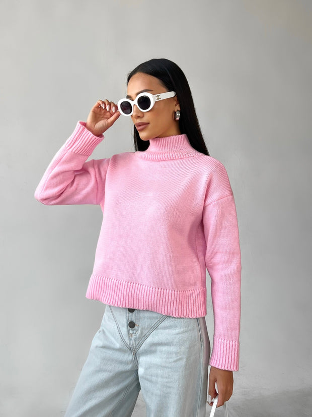 Jumbo Sweater Pink