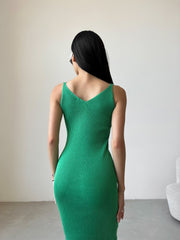 Knitted dress Palma Green