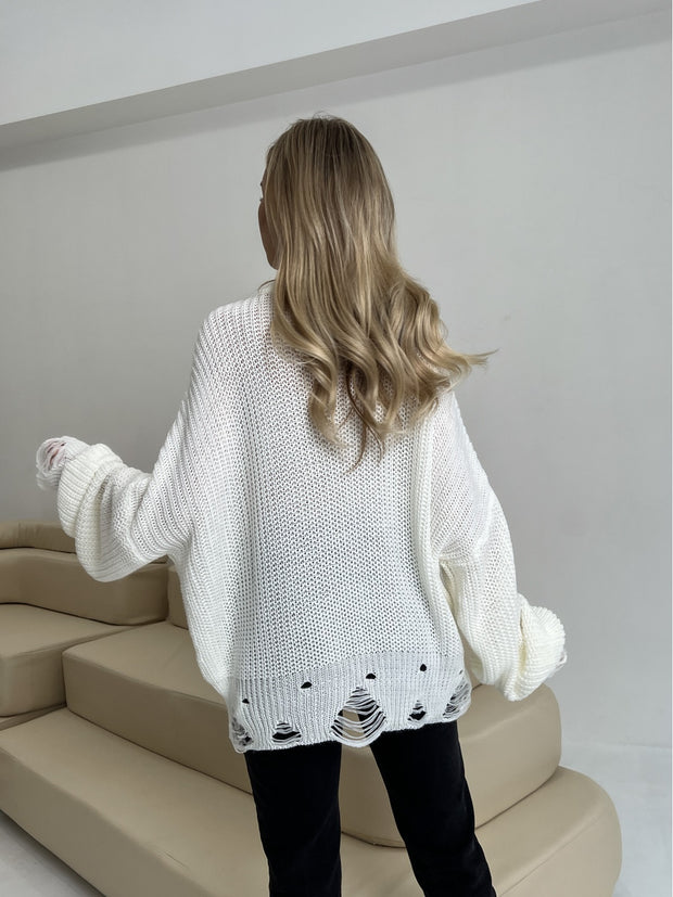 Dorian Milk Hole Sweater