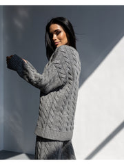 Knitted set VINCENT Dark gray