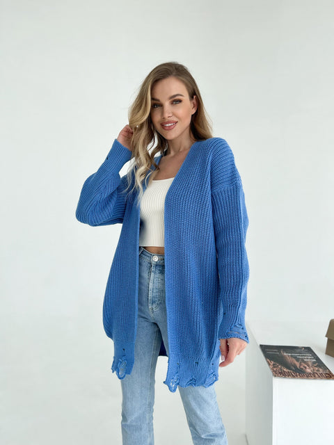 Knitted sweater Zirka Blue