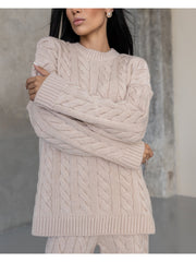 Knitted set VINCENT Light beige