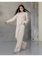 Knitted set VINCENT Light beige