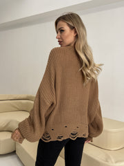 Dorian Camel Hole Sweater