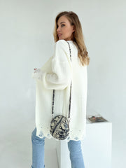 Knitted sweater Zirka Milky