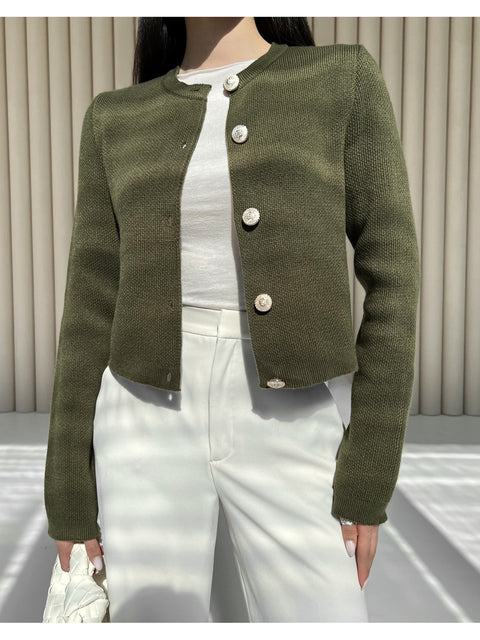 Cardigan Busy Khaki