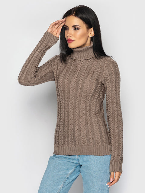 Podium sweater coffee