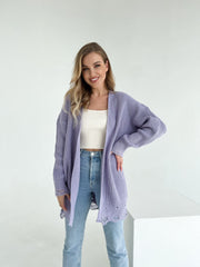 Knitted sweater Zirka Lavender