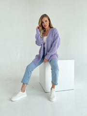 Knitted sweater Zirka Lavender