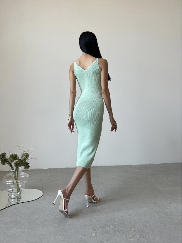 Knitted dress Palma Mint